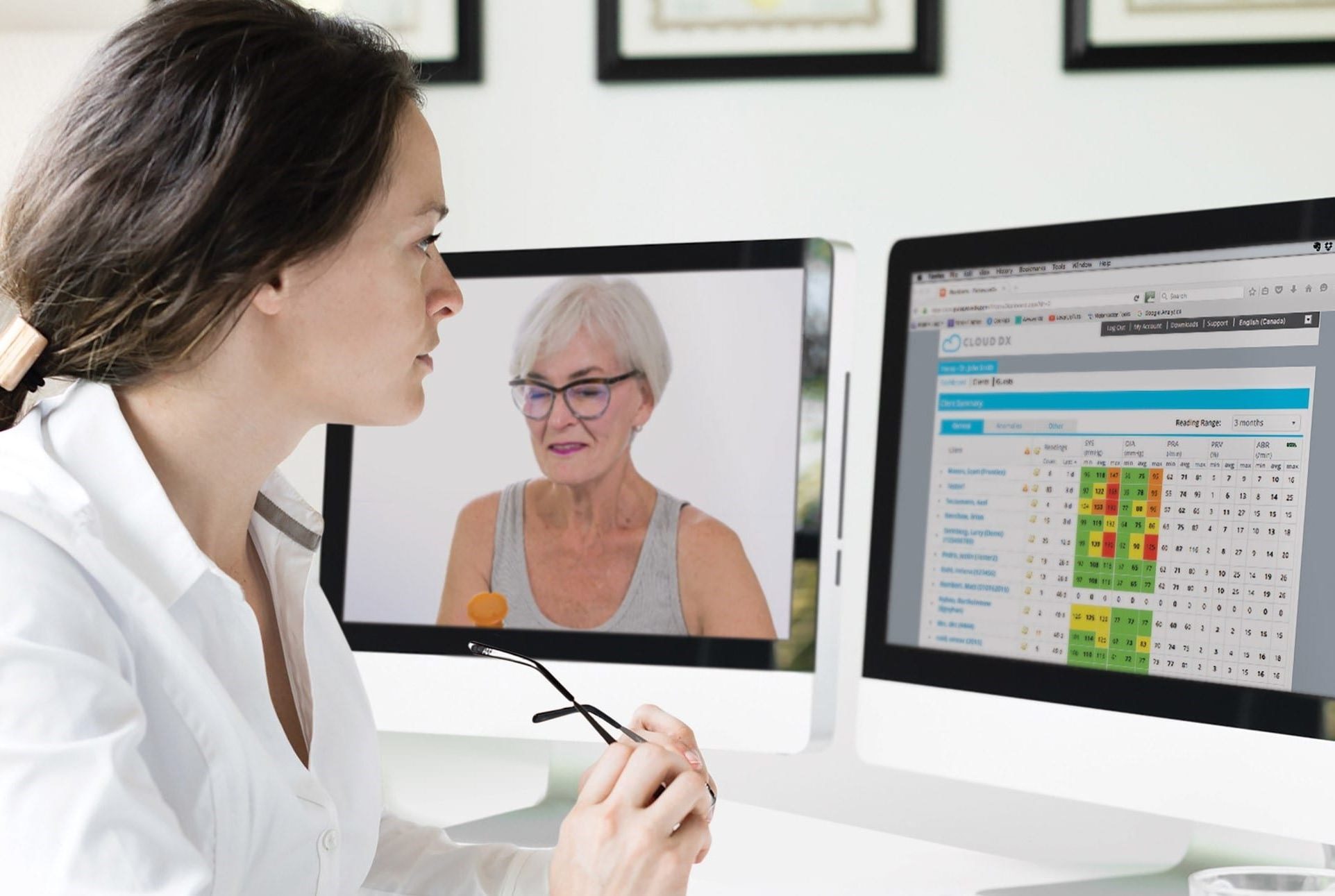 nurse and patient virtual care