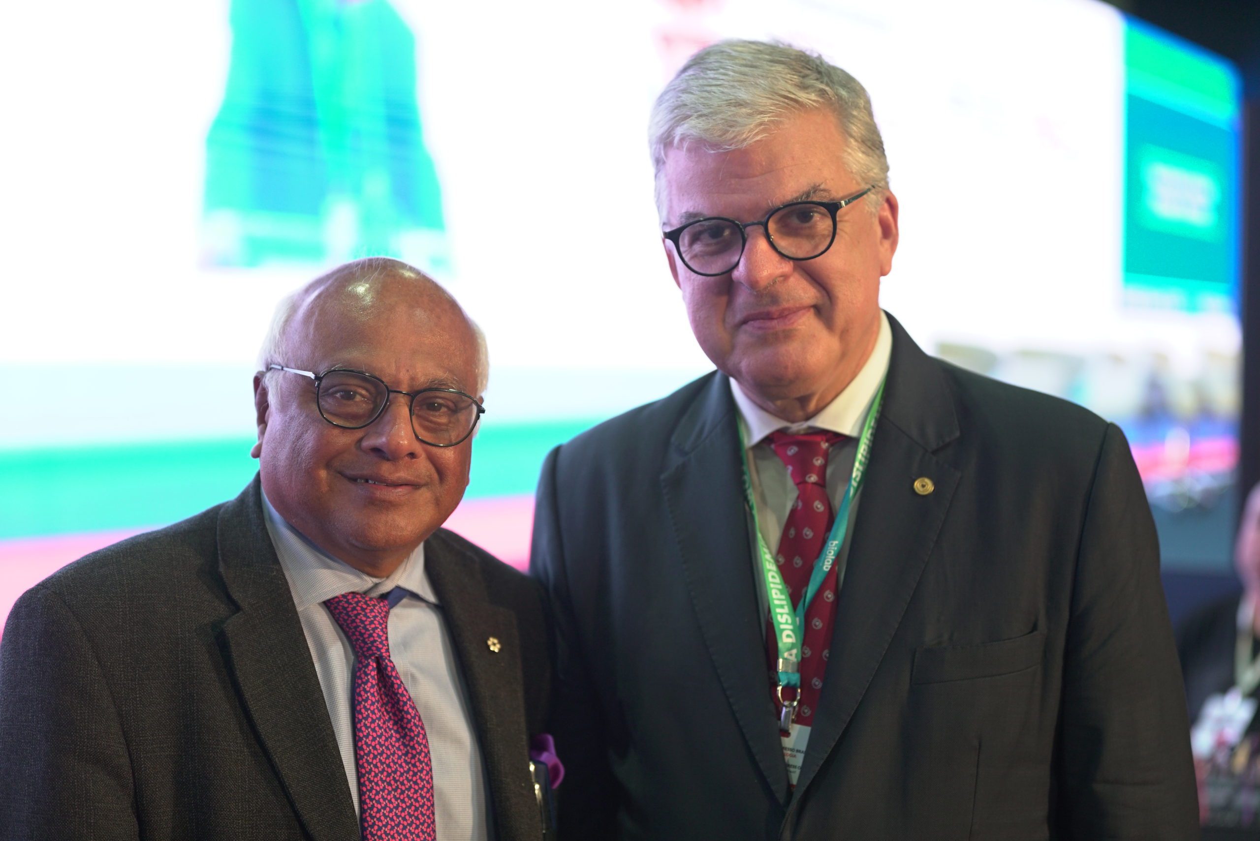 Salim Yusuf, PHRI, and Fausto Pinto, WHF