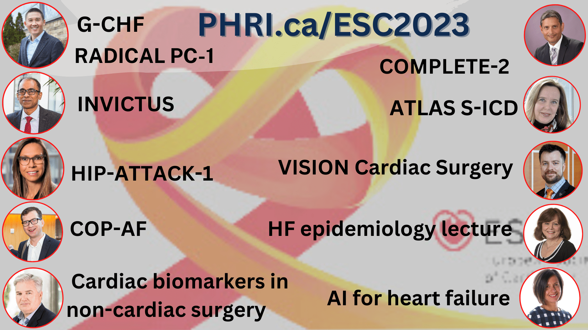 PHRI at ESC Congress 2023 News PHRI