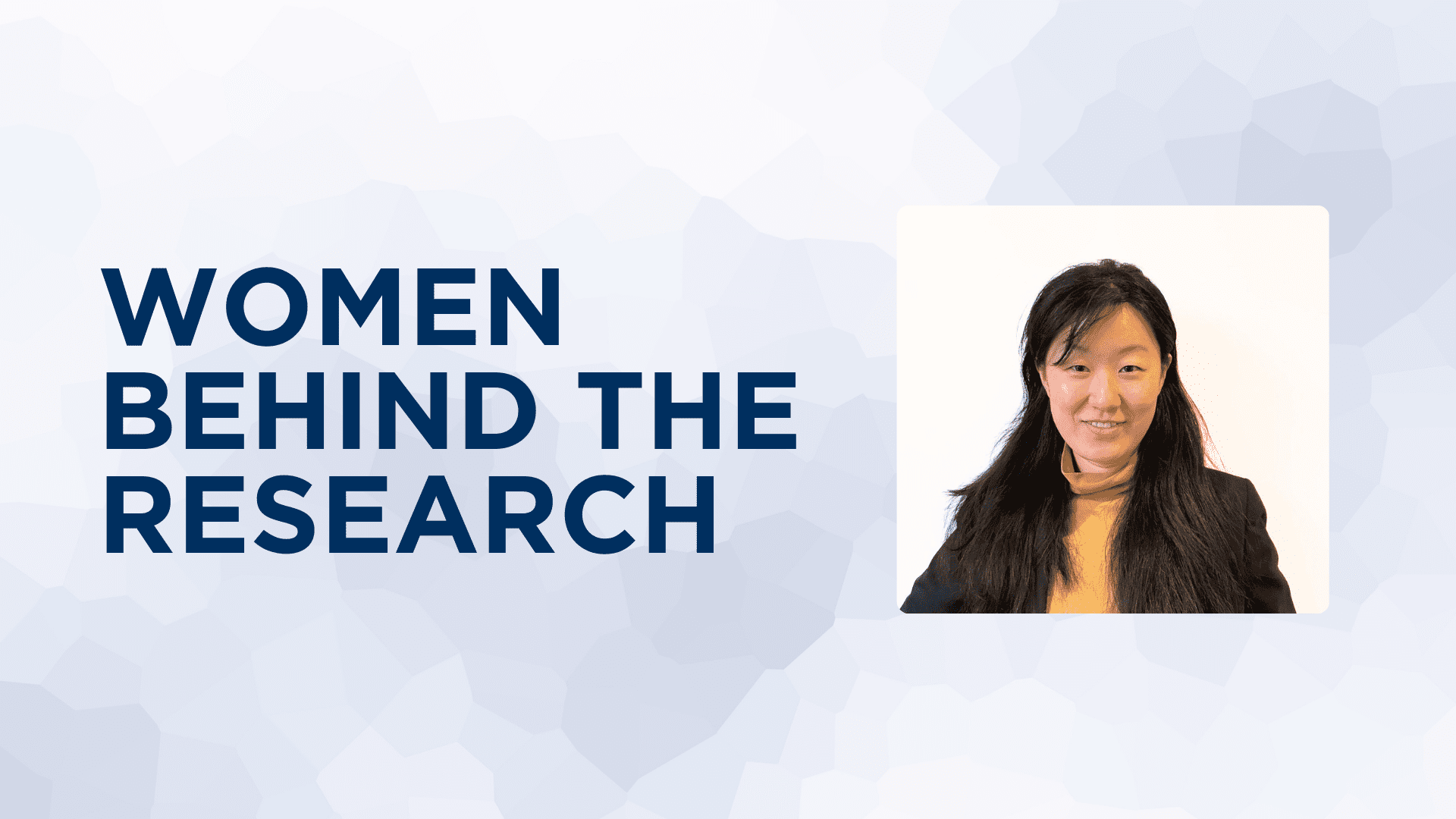 Women Behind the Research: Wei Deng - News - PHRI